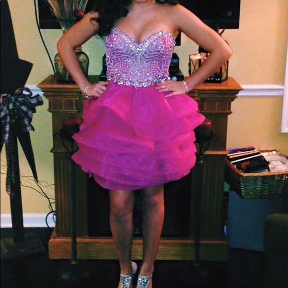 Terani Couture Homecoming Prom Sweet 16 dress - Picture 2 of 7